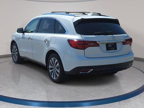 White Diamond Pearl 2014 Acura MDX 3.5L