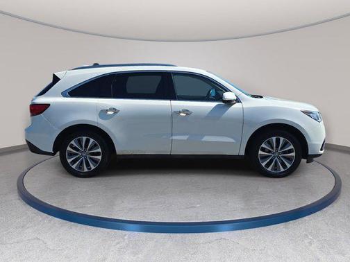 White Diamond Pearl 2014 Acura MDX 3.5L