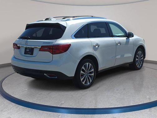 White Diamond Pearl 2014 Acura MDX 3.5L