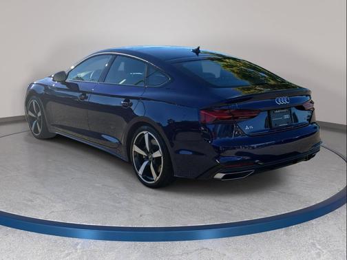 Navarra Blue Metallic 2025 Audi A5 Sportback 45 S Line Premium Plus