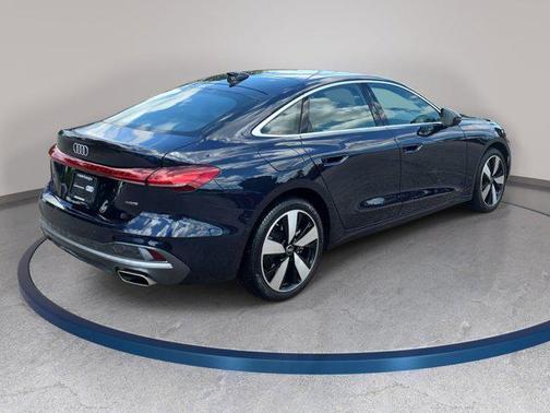 Blue Metallic 2025 Audi A5 Premium Plus TFSI quattro S tronic
