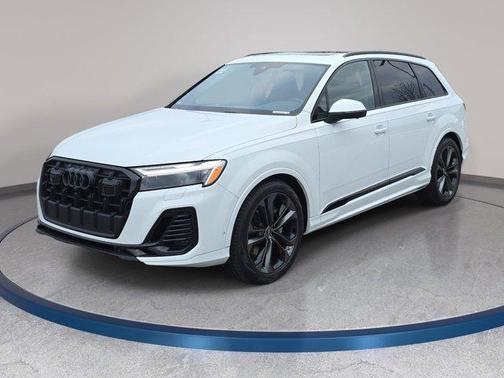 Glacier White 2026 Audi Q7 55 Premium Plus
