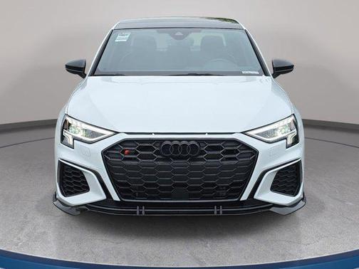 Glacier White Metallic 2024 Audi S3 Premium TFSI quattro S tronic