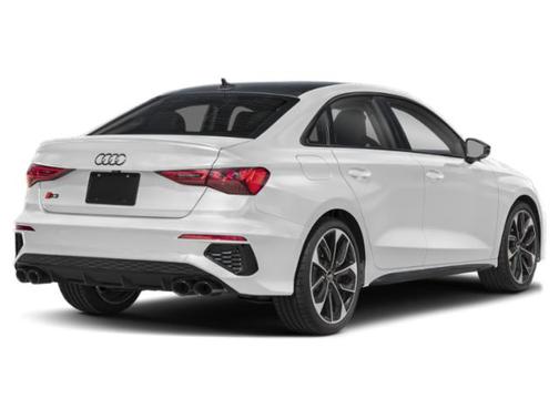 Glacier White Metallic 2024 Audi S3 Premium TFSI quattro S tronic
