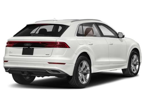 Carrara White 2022 Audi Q8 55 Premium Plus