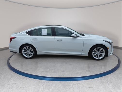Summit White 2025 Cadillac CT5 Premium Luxury