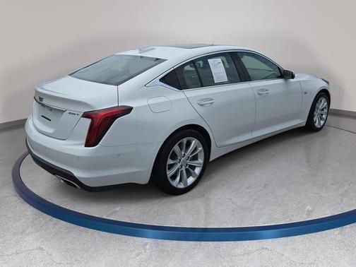 Summit White 2025 Cadillac CT5 Premium Luxury
