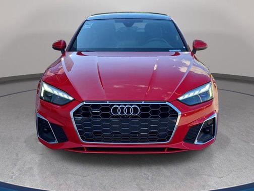 Progressive Red Metallic 2024 Audi A5 Sportback 45 S Line Premium Plus
