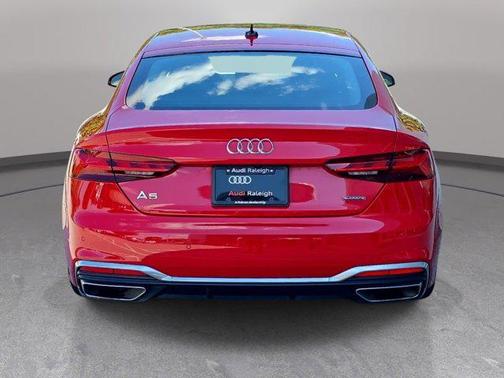 Progressive Red Metallic 2024 Audi A5 Sportback 45 S Line Premium Plus