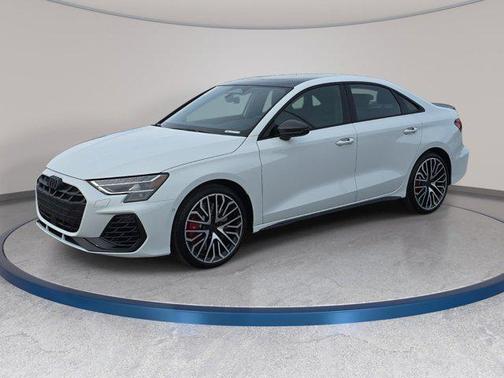 glacier white metallic 2026 Audi S3 TFSI quattro S tronic