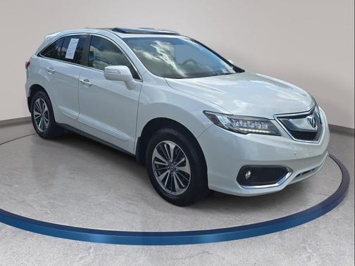 White Diamond Pearl 2016 Acura RDX Advance Package