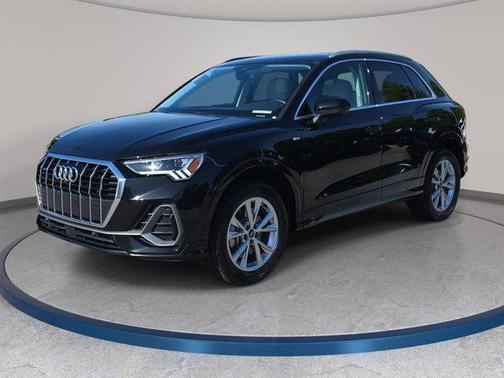 Mythos Black Metallic 2023 Audi Q3 45 S line Premium Plus