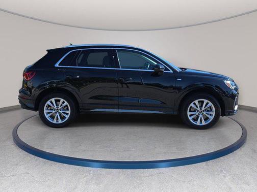 Mythos Black Metallic 2023 Audi Q3 45 S line Premium Plus
