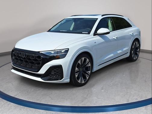 Glacier White 2026 Audi Q8 55 Premium Plus