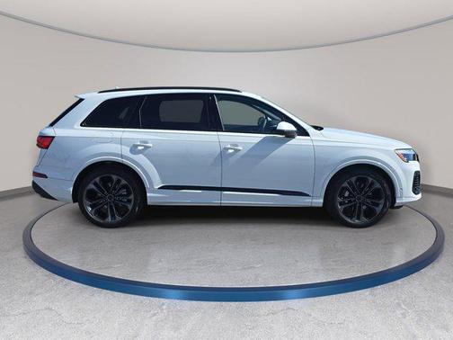 White 2026 Audi Q7 55 Premium Plus