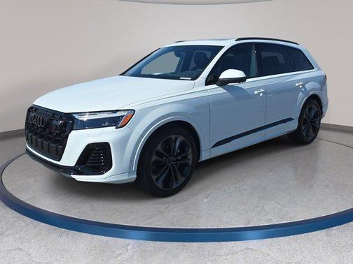 White 2026 Audi Q7 55 Premium Plus
