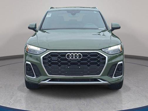 District Green Metallic 2024 Audi Q5 45 S line Premium Plus