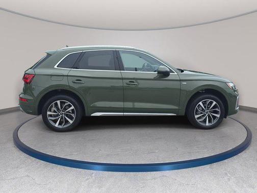 District Green Metallic 2024 Audi Q5 45 S line Premium Plus