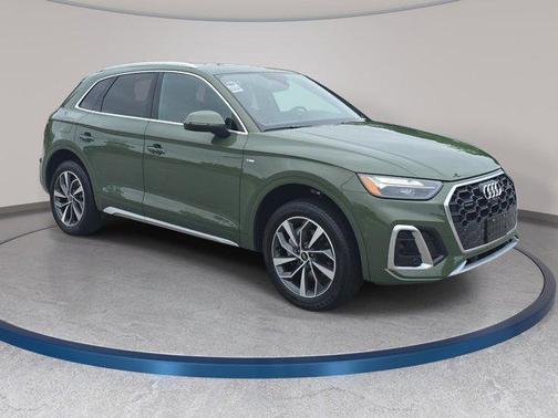 District Green Metallic 2024 Audi Q5 45 S line Premium Plus