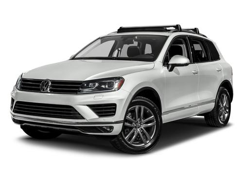 Pure White 2017 Volkswagen Touareg V6 Wolfsburg Edition