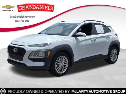 Chalk White 2021 Hyundai KONA SEL