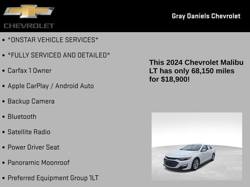 2024 Chevrolet Malibu FWD 1LT