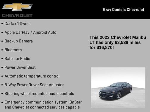 2023 Chevrolet Malibu FWD 1LT