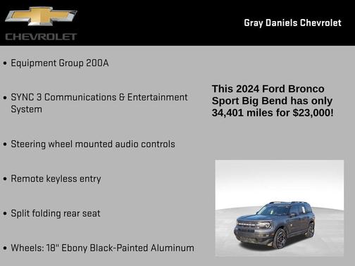 2024 Ford Bronco Sport Big Bend