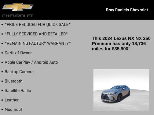 2024 Lexus NX 250 Premium