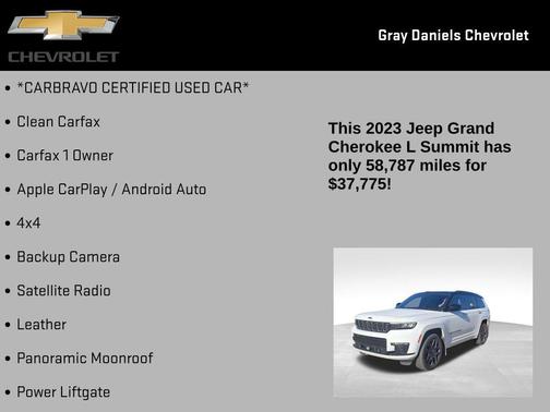 2023 Jeep Grand Cherokee L Summit