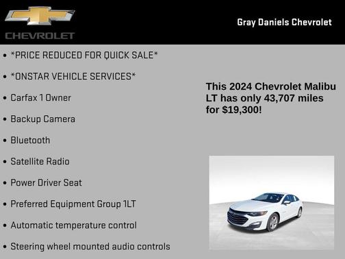2024 Chevrolet Malibu FWD 1LT