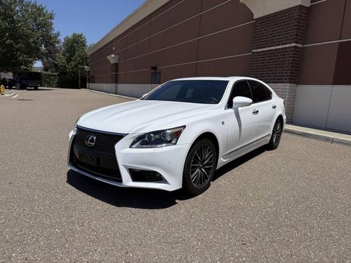 White 2016 Lexus LS 460 Base
