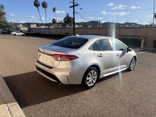 Silver 2022 Toyota Corolla LE
