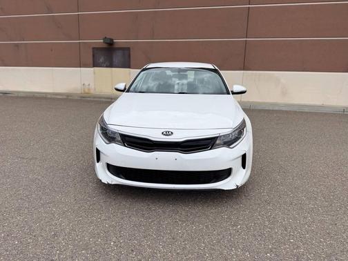 White 2017 Kia Optima Hybrid Base