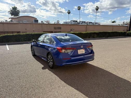 Blue 2024 Honda Civic EX