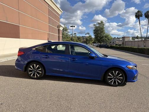 Blue 2024 Honda Civic EX