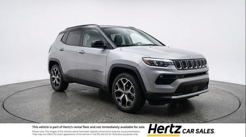 Silver Zynith Metallic Clearcoat 2025 Jeep Compass Limited