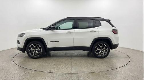 Bright White Clearcoat 2025 Jeep Compass Limited