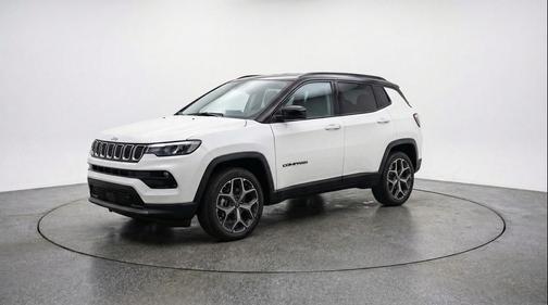 Bright White Clearcoat 2025 Jeep Compass Limited