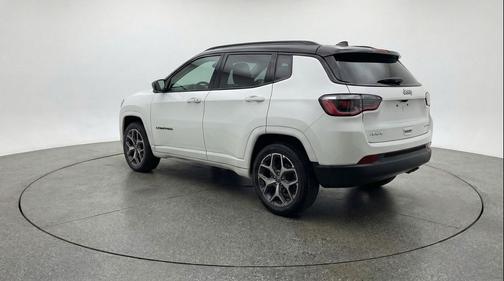Bright White Clearcoat 2025 Jeep Compass Limited