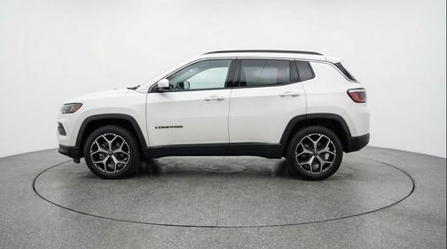 Bright White Clearcoat 2025 Jeep Compass Limited