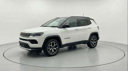 Bright White Clearcoat 2025 Jeep Compass Limited