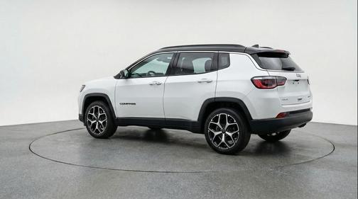 Bright White Clearcoat 2025 Jeep Compass Limited