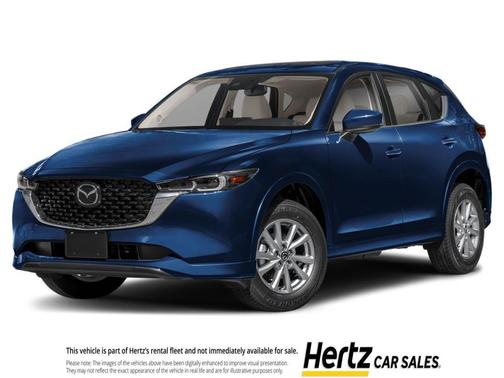 Deep Crystal Blue Mica 2025 Mazda CX-5 2.5 S Preferred Package