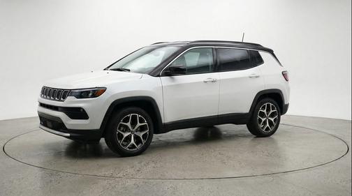 Bright White Clearcoat 2025 Jeep Compass Limited
