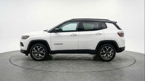 Bright White Clearcoat 2025 Jeep Compass Limited