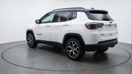 Bright White Clearcoat 2025 Jeep Compass Limited