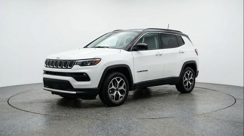 Bright White Clearcoat 2025 Jeep Compass Limited
