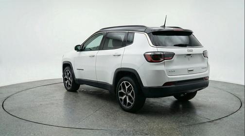 Bright White Clearcoat 2025 Jeep Compass Limited