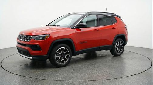 Red Hot Pearlcoat 2025 Jeep Compass Trailhawk